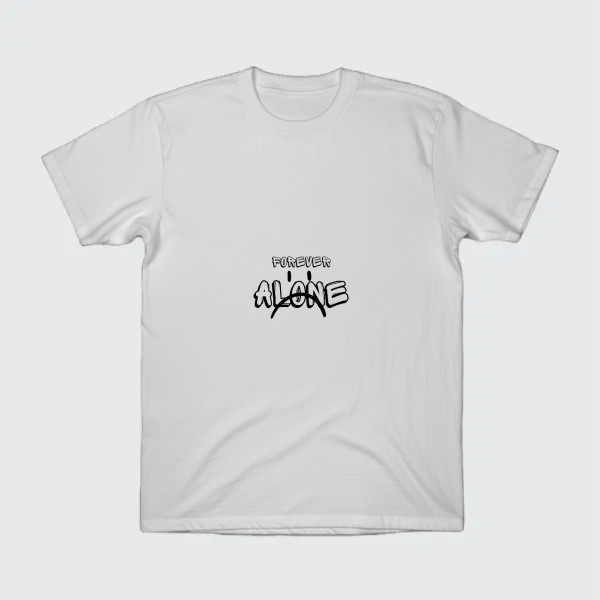 Black and white T-shirt design