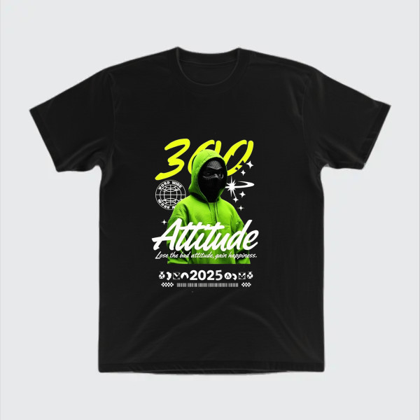 loss, the bad attitude, and gain happiness design