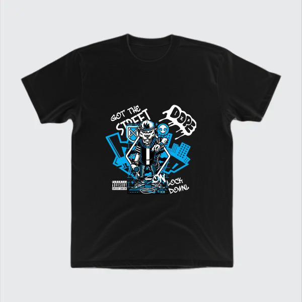 got the street on lockdown