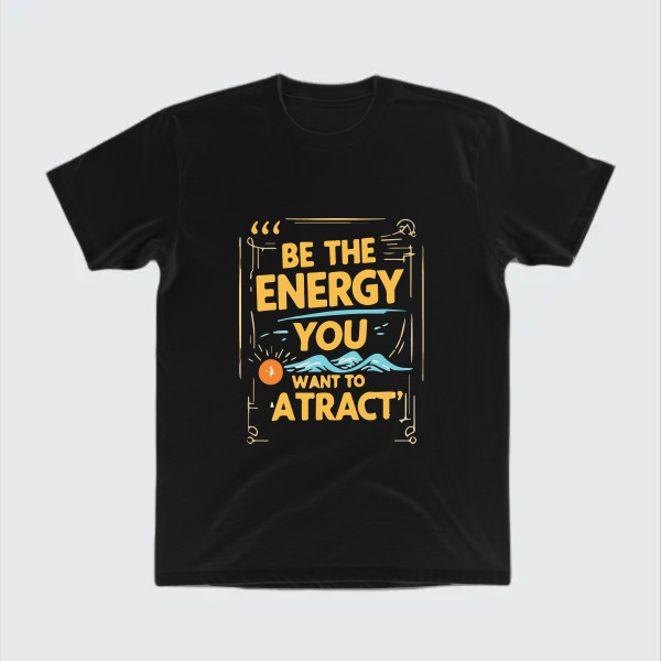 Be the energy you want to attract.