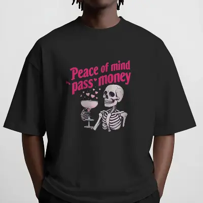 Peace of Mind Pass Money Skeleton
