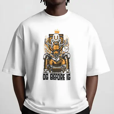 OG Before IG King Mascot