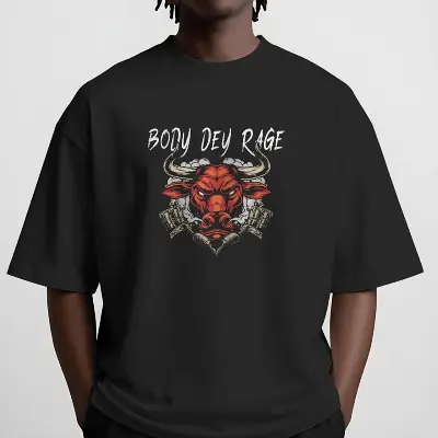Body Dey Rage Bull Graphic