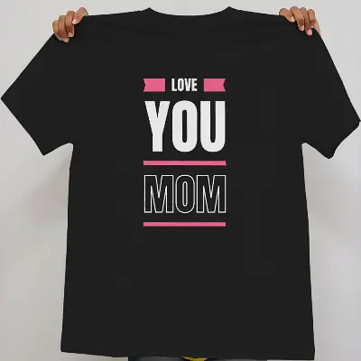 Minimalist I Love You Mom