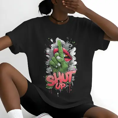 shut up