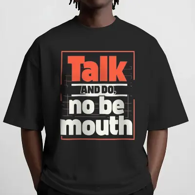 talk and do no be month