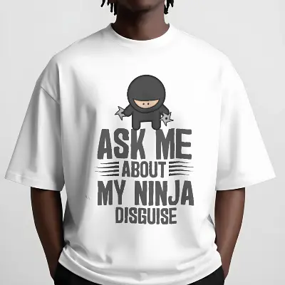 ask me about my ninja disguise meme