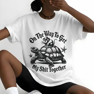 on the way to get my shit together