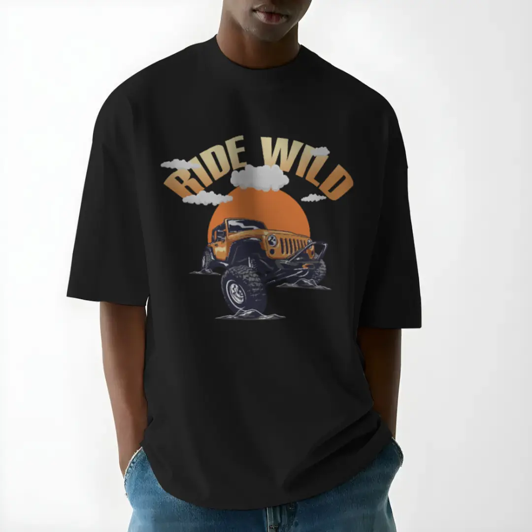 Ride Wild Off-Road Jeep Graphic