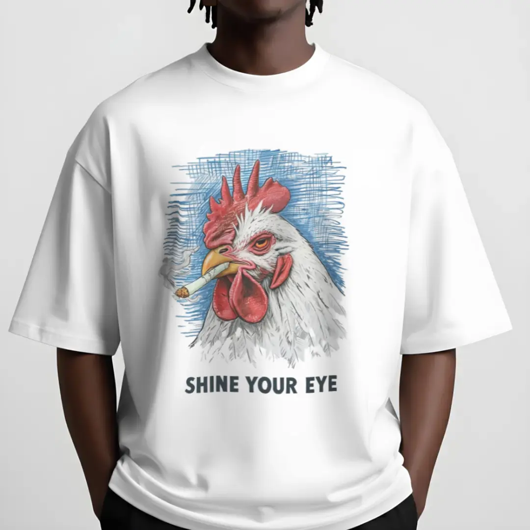 Shine Your Eye Funny Rooster