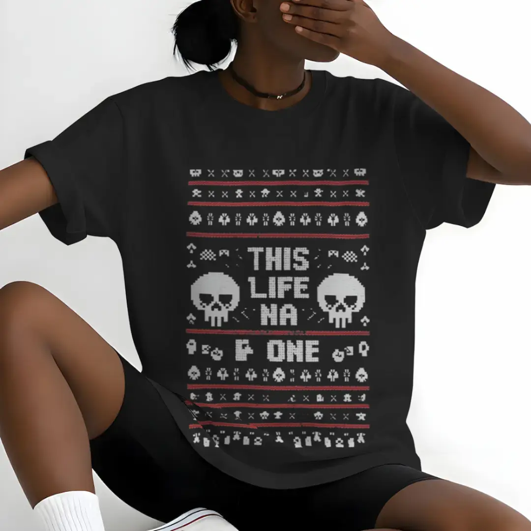 This Life Na One Pixel Art Skull - YOLO