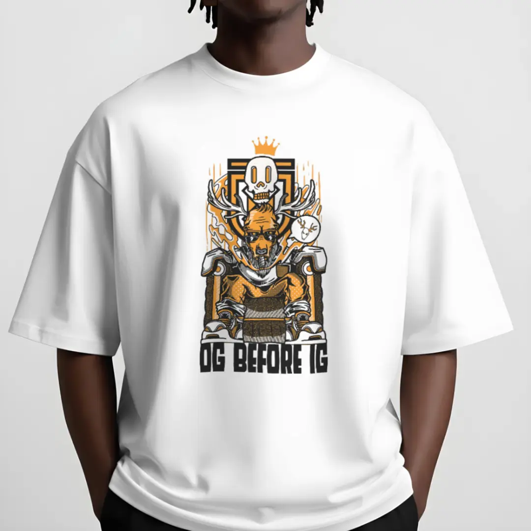 OG Before IG King Mascot