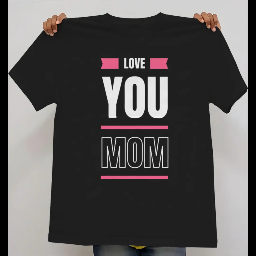 Minimalist I Love You Mom