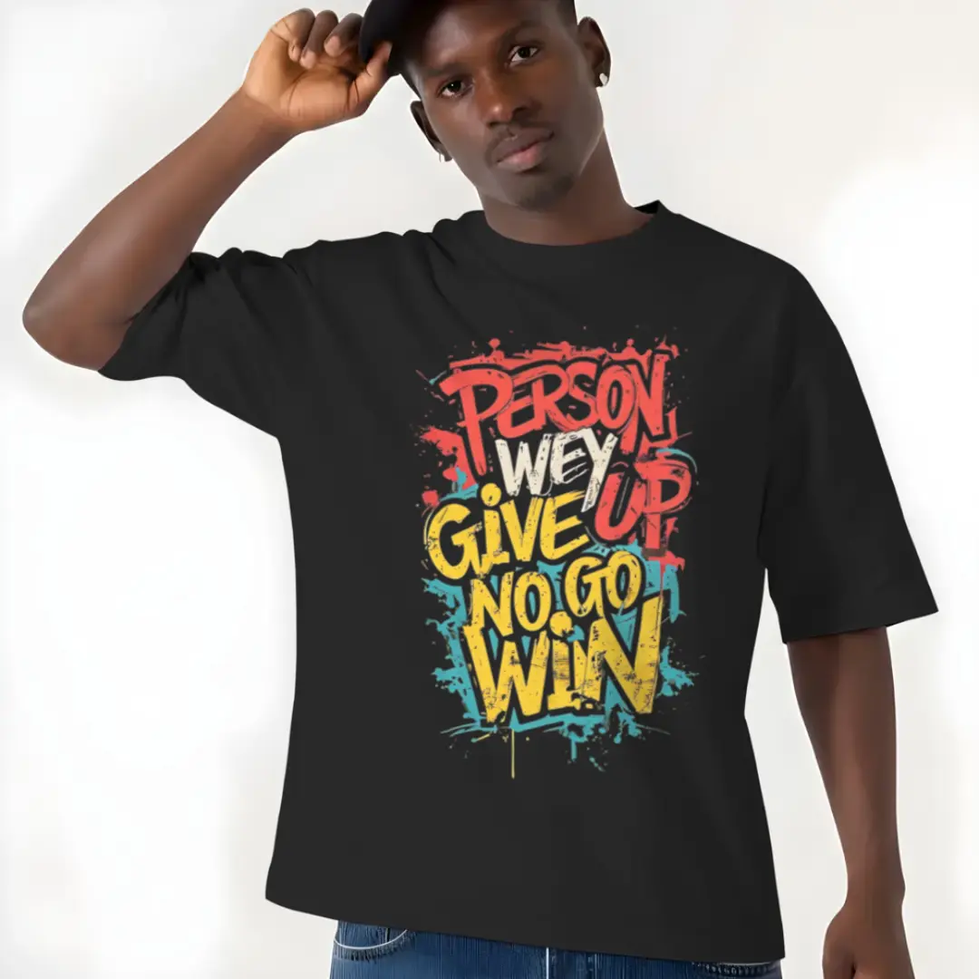 person wey give up no go win