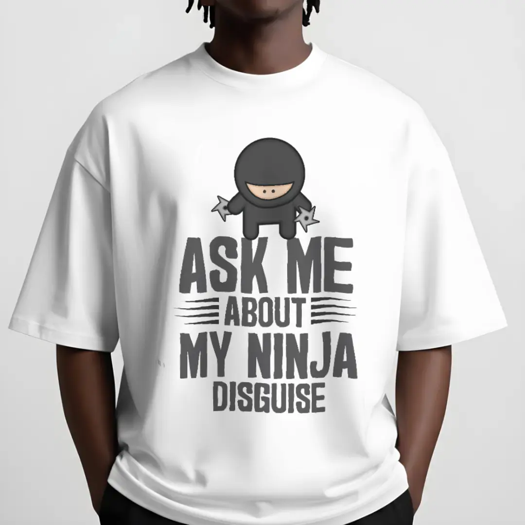 ask me about my ninja disguise meme